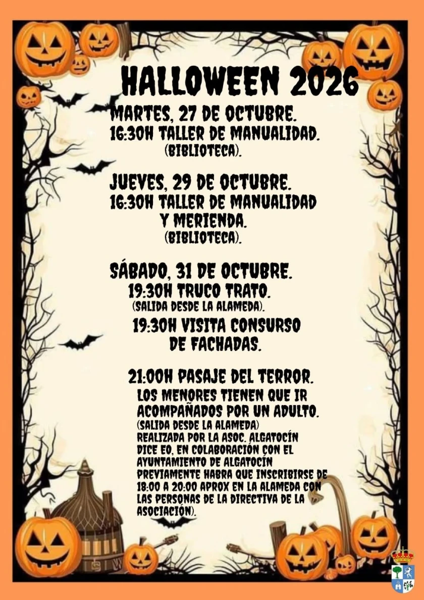 Poster for Halloween en Algatocín