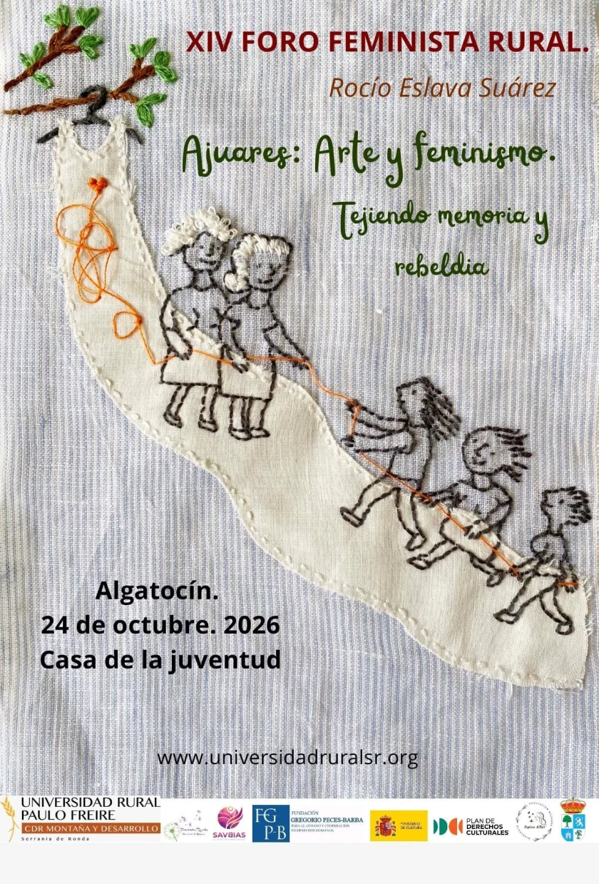 Cartel de XIV Foro Feminista Rural