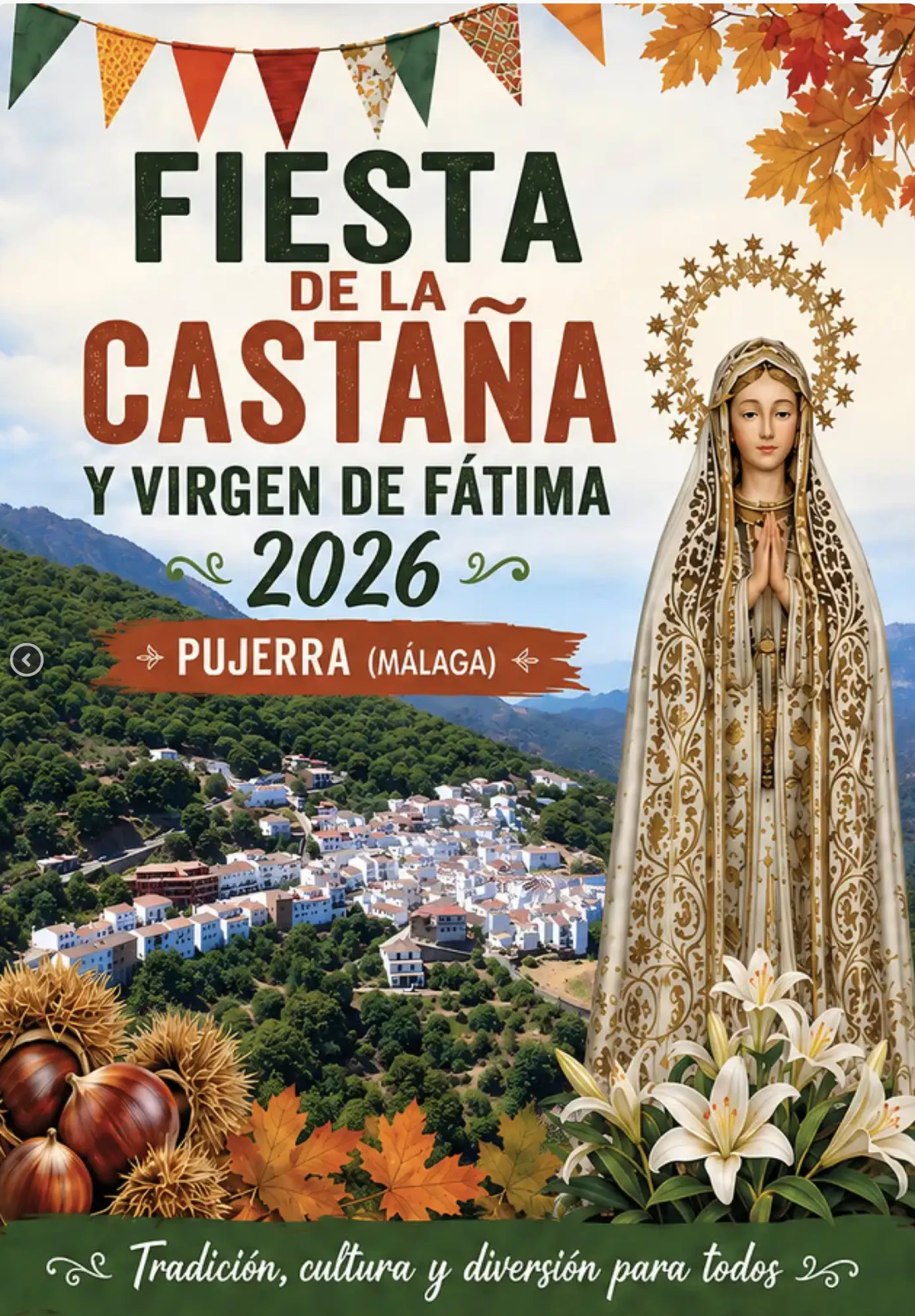 Cartel de Fiesta de la Castaña